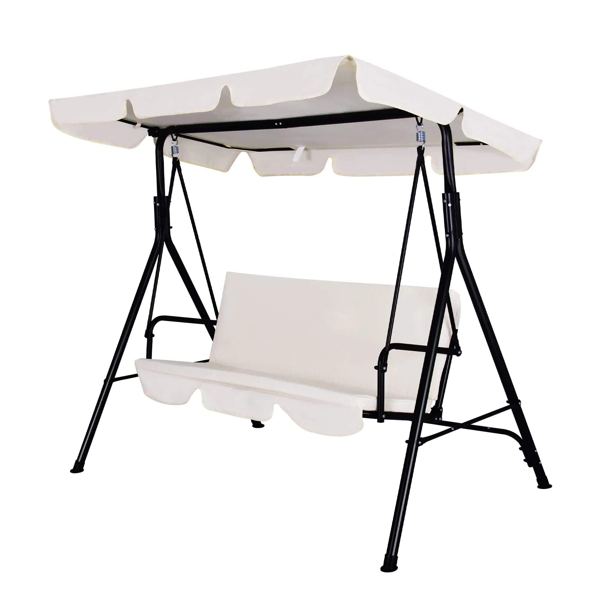 

Good Supplier Canopy Swings 3 Seat Patio Indoor For Adults Swing