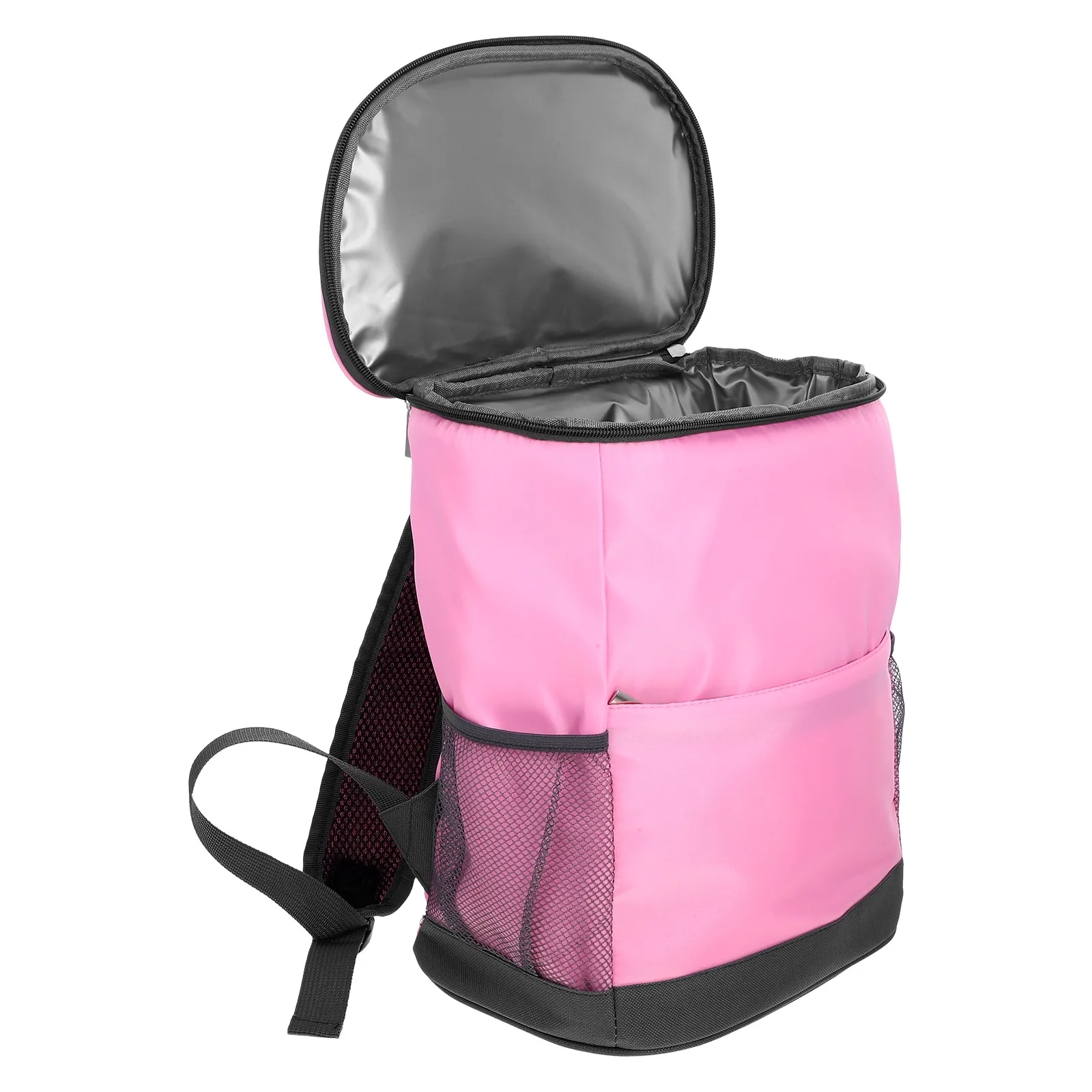

1pc Insulated Ice Pack Lightweight Backpack Cooler for Picnics Hiking Camping Men Women Lunchbox Bag PEVA Layer Leakproof Small