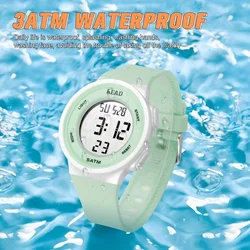 Watches for Women, Fashion Watch With High-Resolution LED Definition Display, Waterproof Multi-Function Electronic Digital Watch