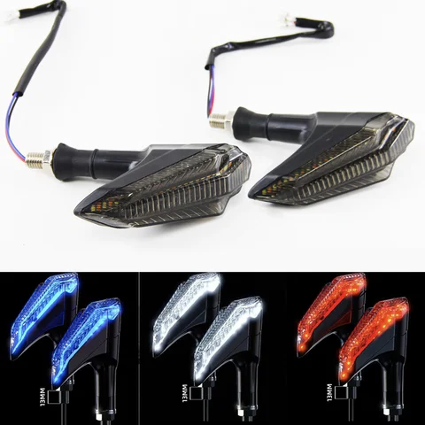 Motorcycle Universal 12V Turn Signal Lights For Z900 R7 MT07 09 Indicator Lamp For Honda CBR 500R 650R For BMW S1000RR R1200GS