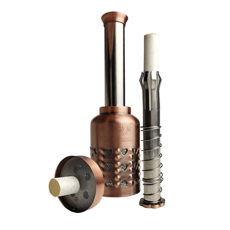 Scrollable Face Body Meridian Warm Moxibustion Jade Moxibustion Massage Moxa Stick Body Health Care