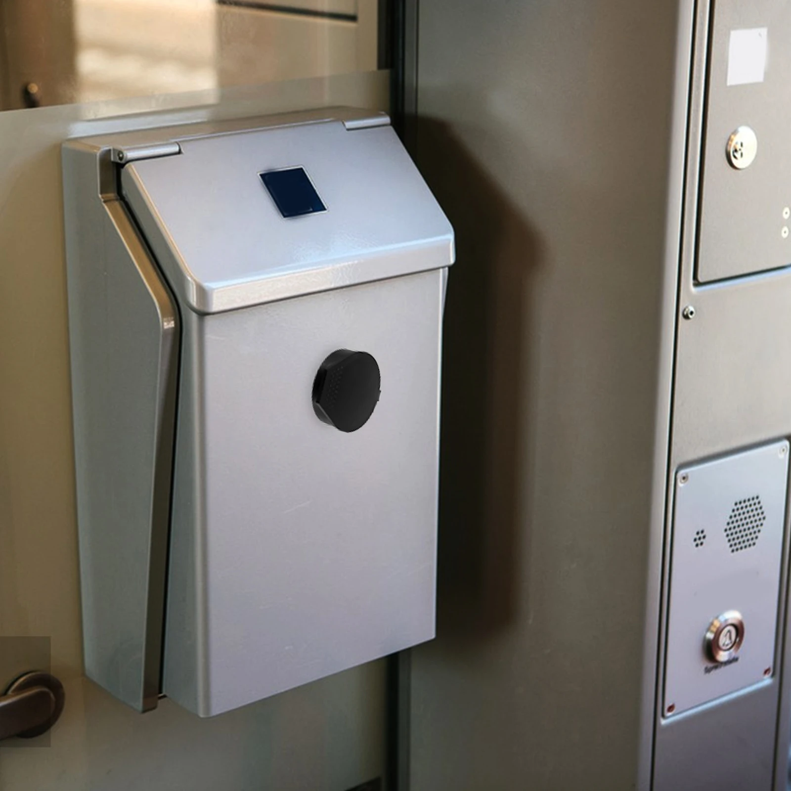 

6pcs Plastic Rain Covers Trash Bin Lock Cover Waterproof Flexible For Electric Locks Mechanical Equipment Access Control