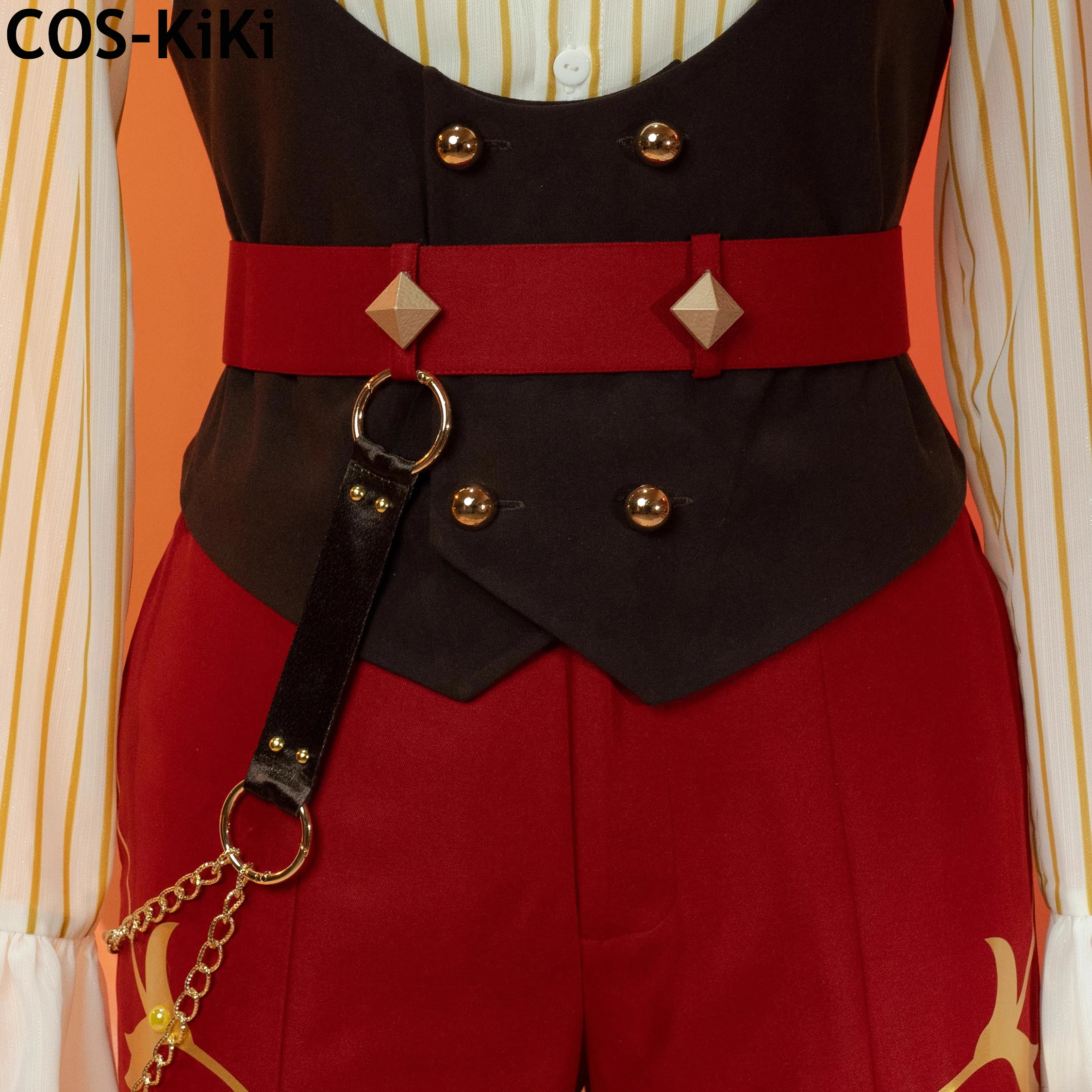 COS-KiKi Ensemble Stars 2 Trickstar Hidaka Hokuto/Akehoshi Subaru/Yuuki Makoto/Isara Mao Game Suit Handsome Cosplay Costume