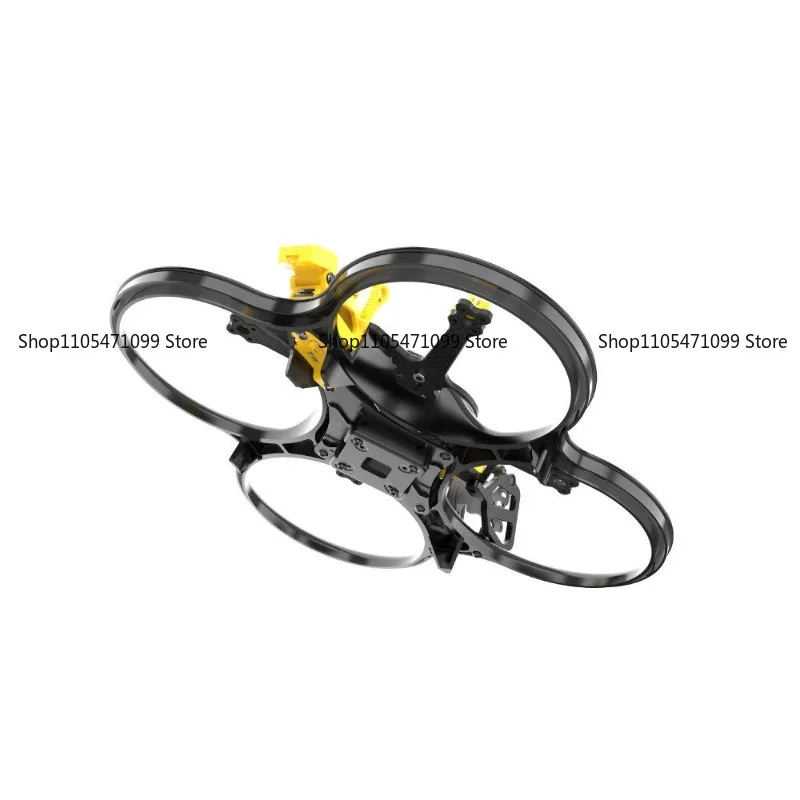 3.5 Inch Ducted FPV Drone Frame O4PRO High Definition Image Transmission Crash Resistant Alloy Injection Molded Quadcopter Frame