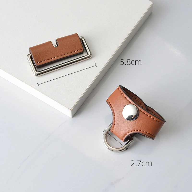 Leather Connecting Buckle Bag Accessories For Hermes Lunch Box Bag Crossbody Shoulder Bag Women\'s Bags DIY ModificationParts