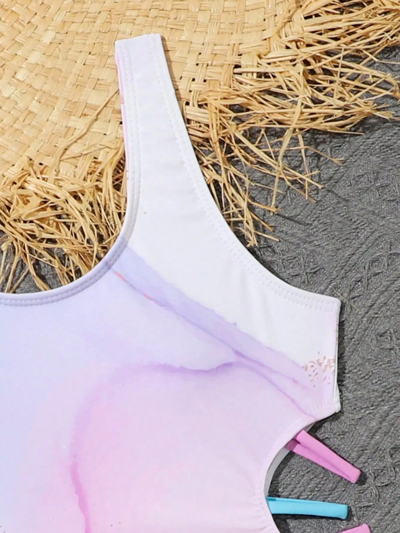 2026 Printed Girls Swimsuit One Piece Pink Kids Swimwear Female Children\'s Bathers Bathing Swimming Swim Suit Beachwear
