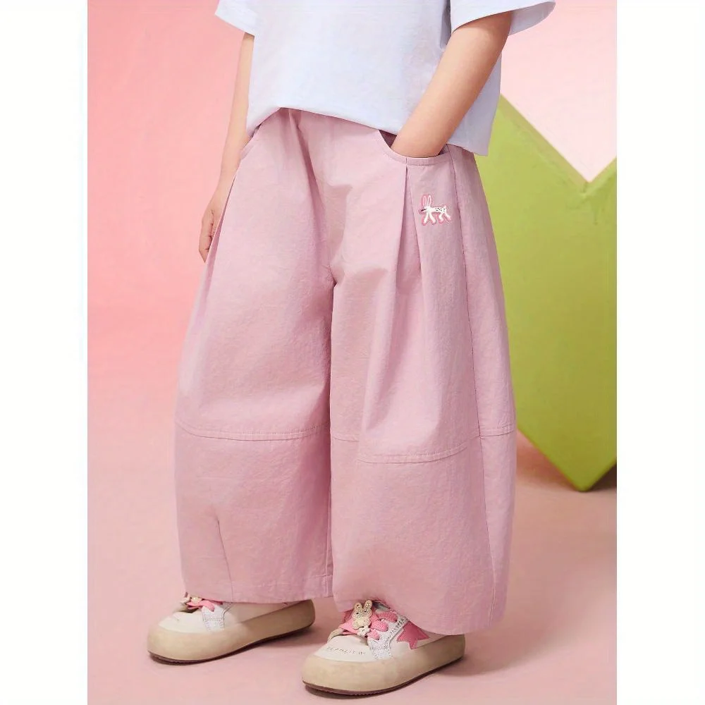 توين بنات ربيع عارضة السراويل المستقيمة #1