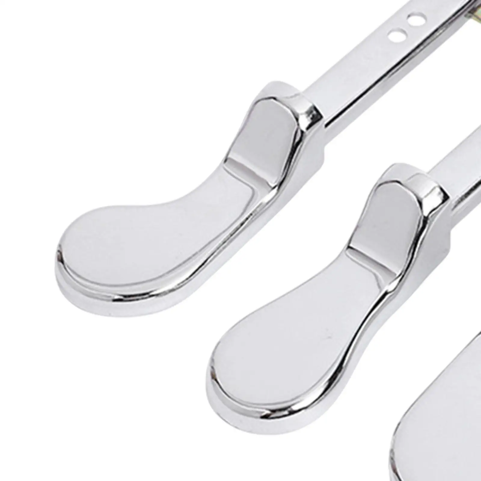 3 Pieces Upright Piano Pedals Pedal Parts Portable Double Hole Replacement for