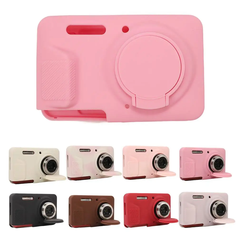 

For Kodak FZ55 Silicone Protective Case Soft Shockproof Shell Design with Flexible Lightweight Dust-Proof Camera Cover N4B6