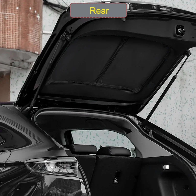 Автомобильный черный солнцезащитный козырек для окон, автоматический анти-УФ-изоляционный защитный чехол, аксессуары для HONDA HRV VEZEL E: NY1 2014-2026