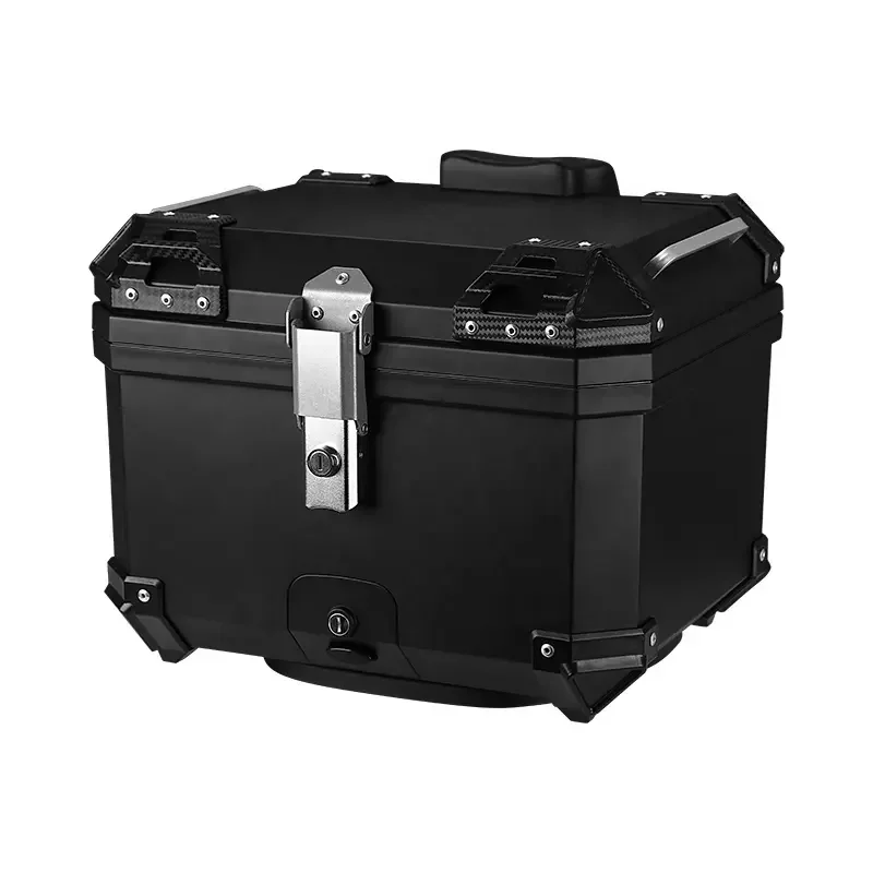 Wholesale 48L motorcycle trunk ABS top box for general motorcycle safety lock waterproof motorcycle trunk