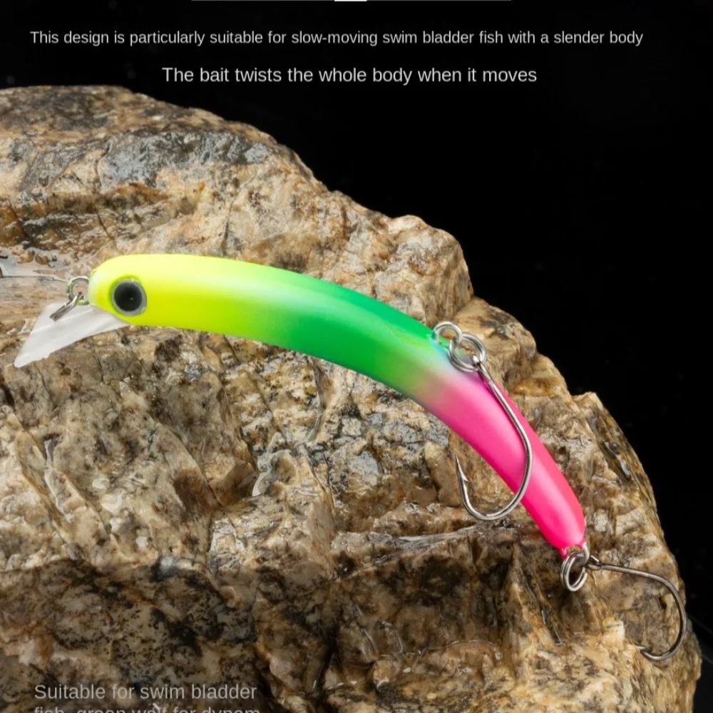 6,3 CM Köder Angeln Locken 4G 3D Augen Künstliche Kunststoff Harte Köder Wobbler Bass Minnow Angelgerät Hecht Angeln