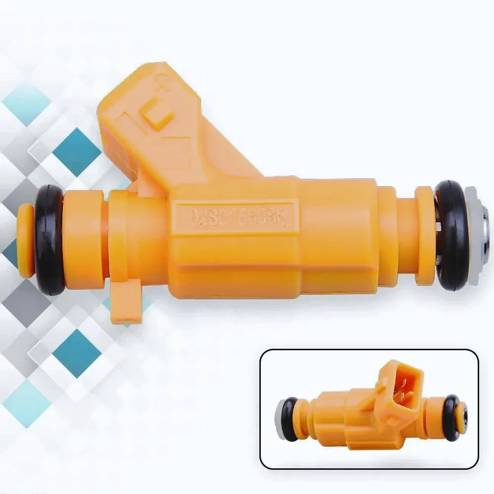 4 Uds 0280156086 inyectores de combustible para Chevrolet:Astra/Vectra 2,0,Blazer 2,4,Zafira 2,0 todos flexpower