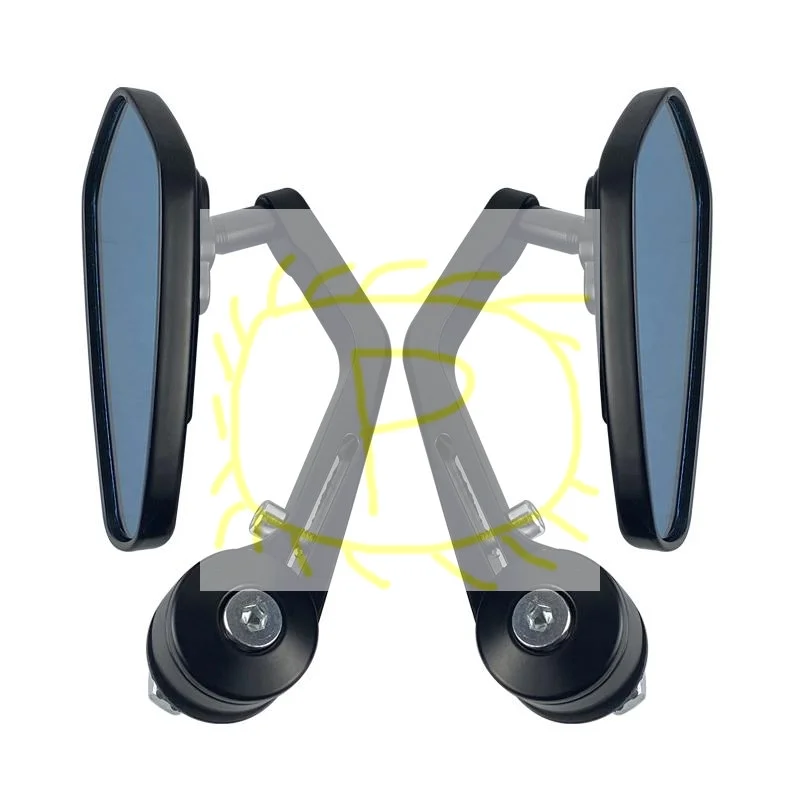 

Motorcycle Mirror Handlebar End Rearview Mirror Universal Side View Mirror Motorcycle Christmas Decoration Rearview Mirror