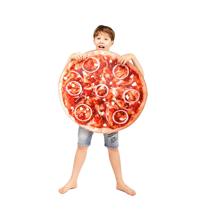 أزياء أداء البيتزا التنكرية العالمية للأولاد والبنات، ملابس بيتزا مضحكة لحفلات الكرنفال، لعب الأدوار في الطعام للأطفال
