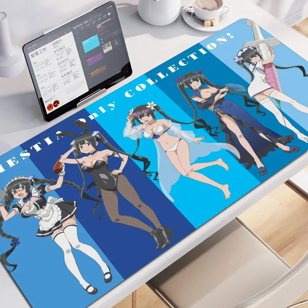DanMachi mouse pad best seller 900x400x3mm pad to mouse mousepad esports large gaming padmouse gamer keyboard mouse mats