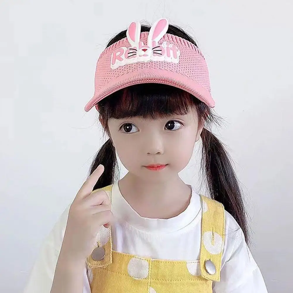 Cute Kids Sun Hats Rabbit Wings Bunny Hat Summer Boys Girls Hat Children Breathable Outdoor Hats