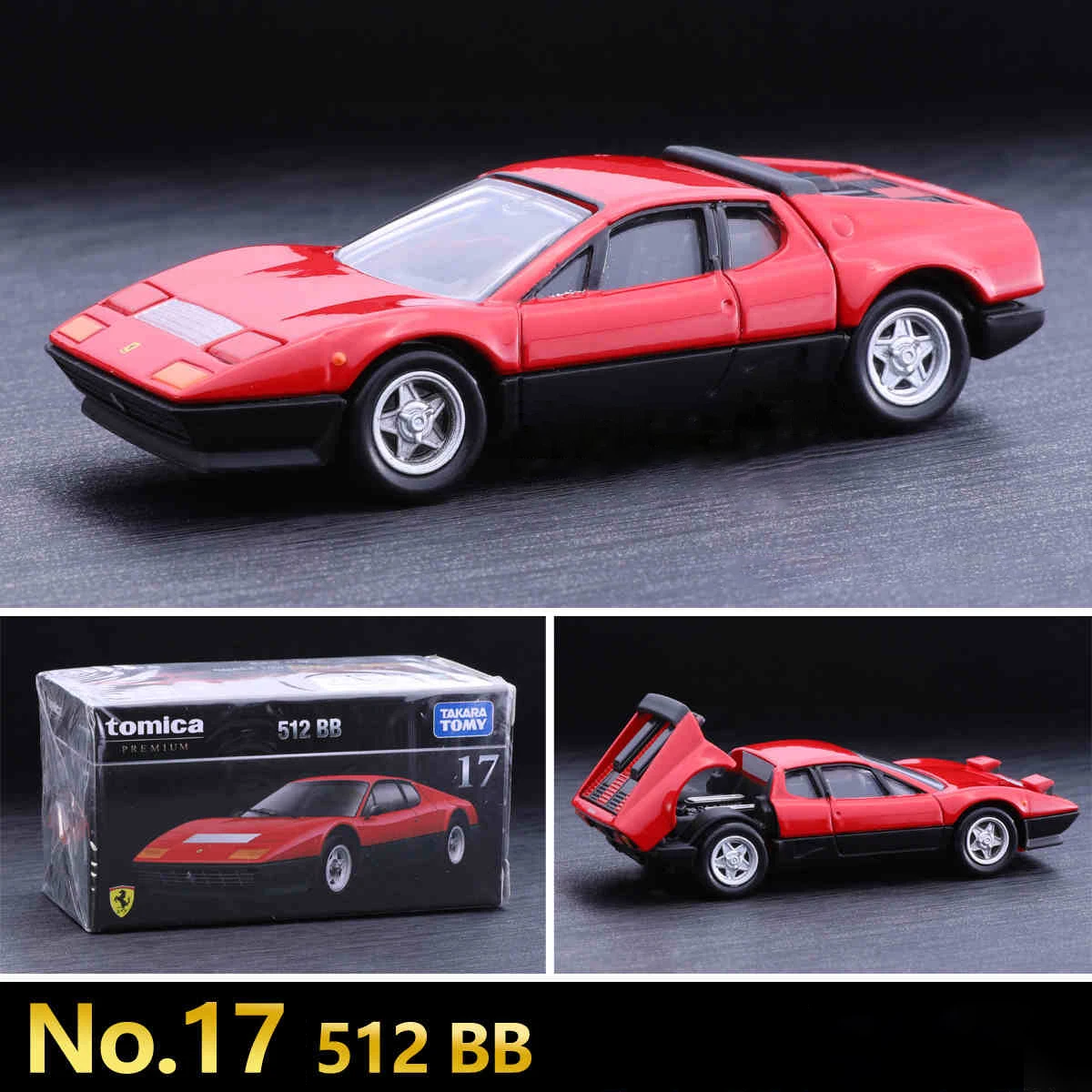 Takara Tomy Ferrari 512BB Alloy Car Diecasts & Toy Vehicles Car Model Miniature Scale Model Car For Children Out of Print