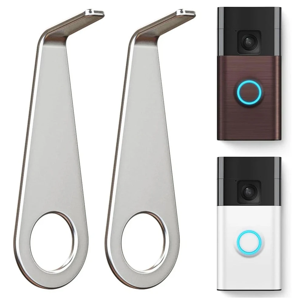 Herramienta de llave de extracción segura para timbre de vídeo, herramienta de repuesto de llave de timbre de acero inoxidable, herramienta de llave de apertura, 2 uds.