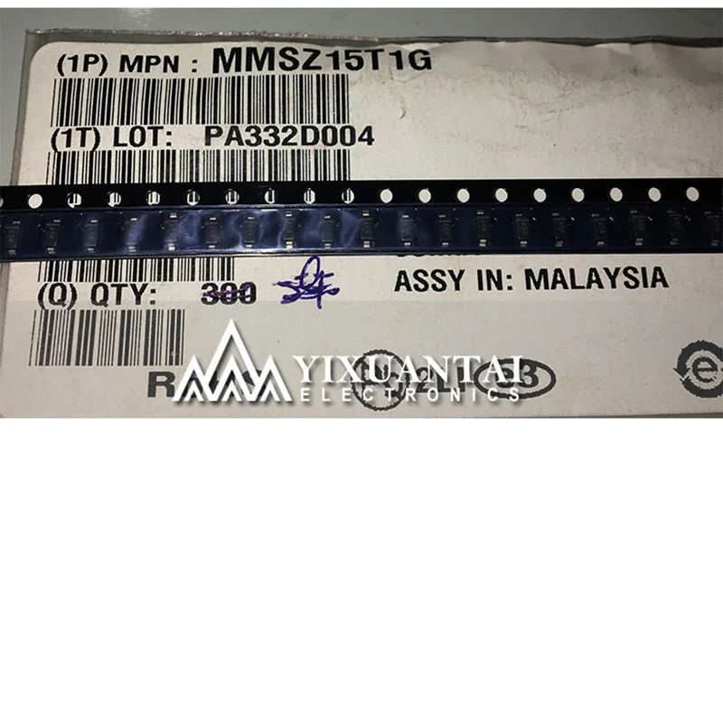 STOCK 50-500pcs/LOT Free Shipping  MMSZ15T1G MMSZ15 A5 SOD123 New Original