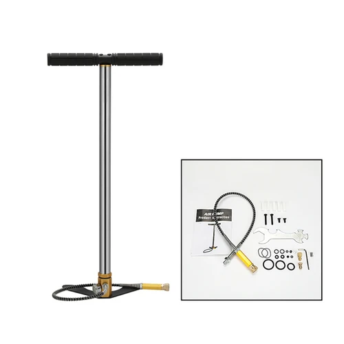 Imagen 2 del producto Bomba PCP manual de 3 etapas, 300bar, 30mpa, 4500psi, para Rifles Pcp, Air Paintball, compresor de alta presión, coche, bicicleta, caza