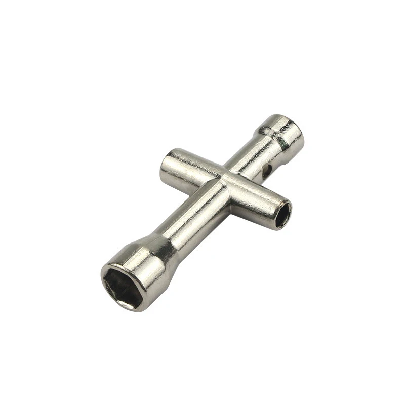 3D Printer Nozzle Tool 4in1 M2 M2.5 M3 M4 Screw Nut Hexagonal Cross Wrench For E3D V6 MK8 Nozzles Mini Spanner