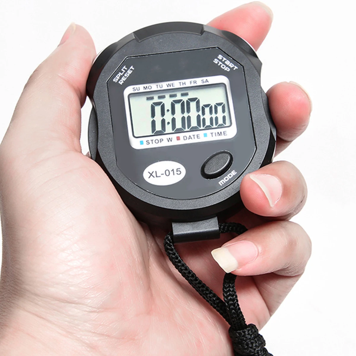 

Electronic Stopwatch Timer for Sports Game Referee Durable Portable Movement Ideal Athletes Fitness Shaping Long Service