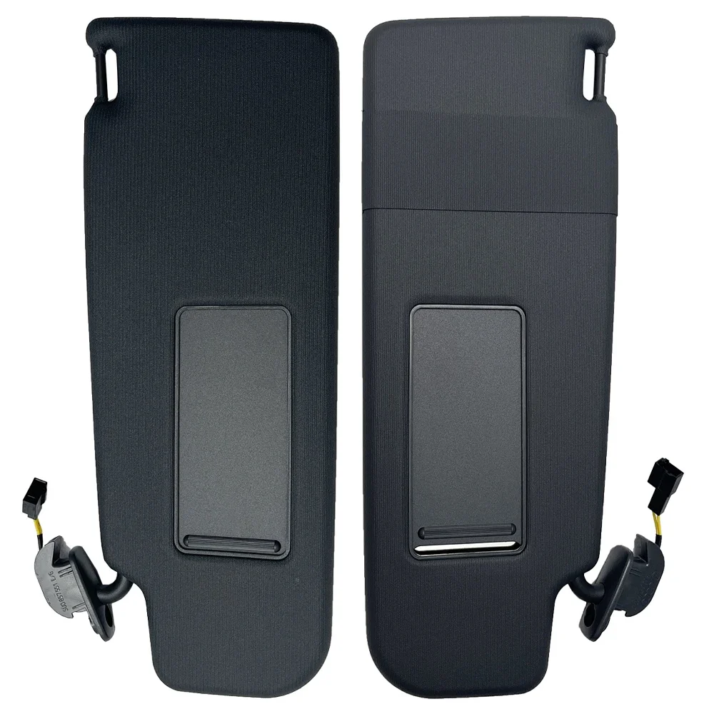 

For VW Golf 4 Jetta MK4 Passat B5 Beetle Black Front Sun Visor Panel with Makeup Mirror Sunshield 5U0857551 5U0857552 Car Access