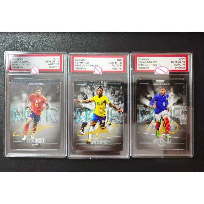 DIY Soccer Trading Cards: Mbappé Neymar Yamal—Limited Edition Signed Cards  Fan Collectibles