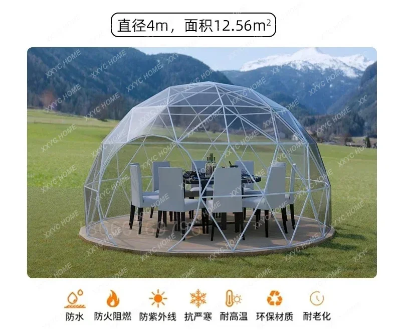 Outdoor Star Room Restaurant Camp B & B Hotel Tent Transparent Ball Tent LHY26