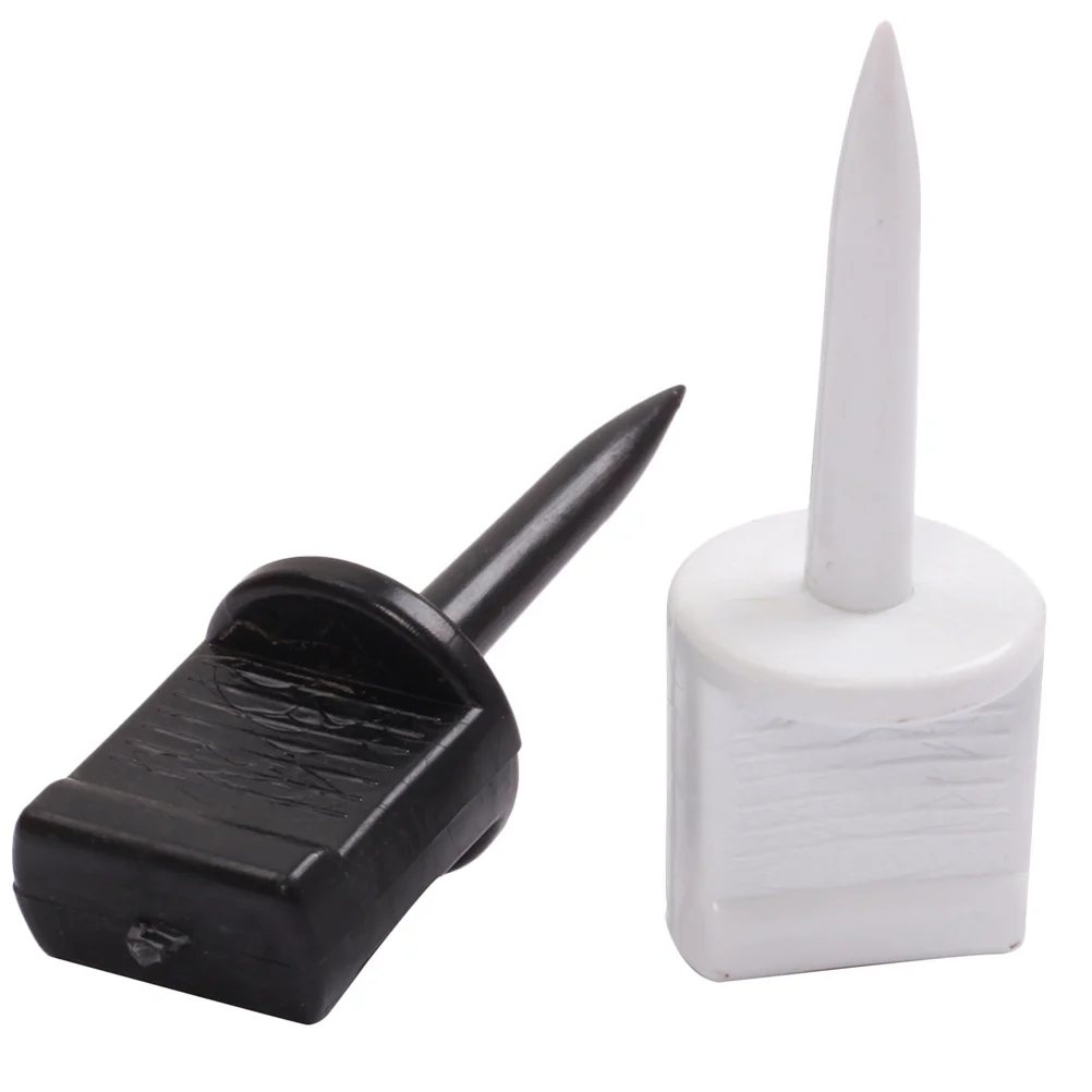 20 قطعة 6.5 سنتيمتر النايلون الهدف مسمار المهنية البلاستيك دبوس الرماية لتسجيل موقف الرماية في الهواء الطلق اكسسوارات البيج #3