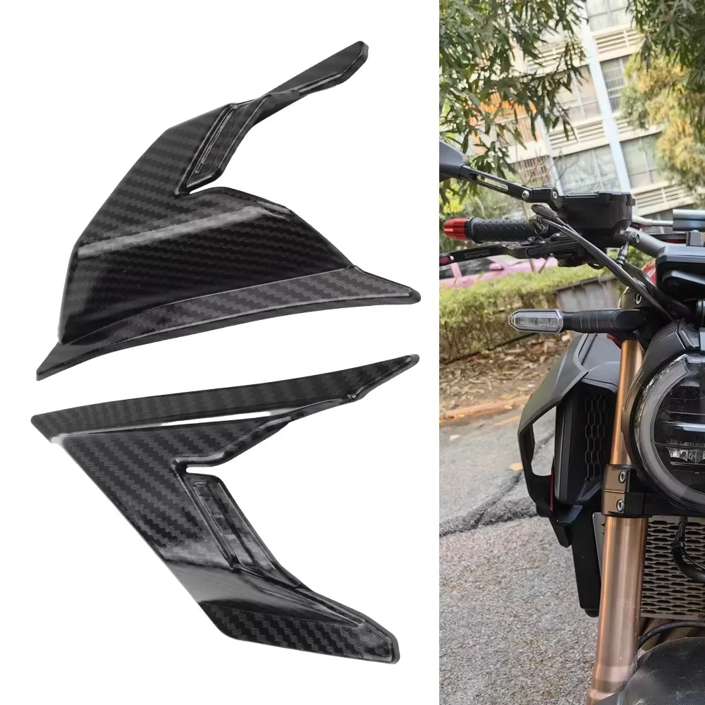For HONDA ADV160 Motorcycle Fairing Spoiler Dirt Pit Bike Wind Fairing Winglets Fin Trim Cover 2022-2023 Enduro Accessories