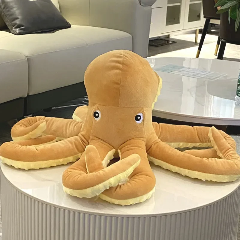 

Simulation Funny Octopus Doll Plush Toys Stuffed Animals Sea Critters Monsters Girls Sleeping Pillow for Kids Adults Xmas Gifts