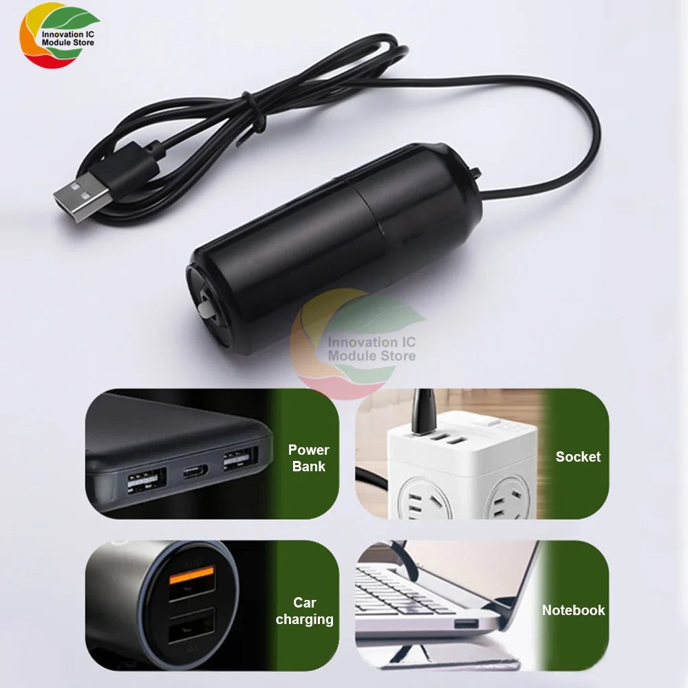 Aquarium Oxygen Air Pump Fish Tank USB Silent Air Compressor Aerator Portable Mini Small Oxygenator Aquarium Accessories 5v 1W