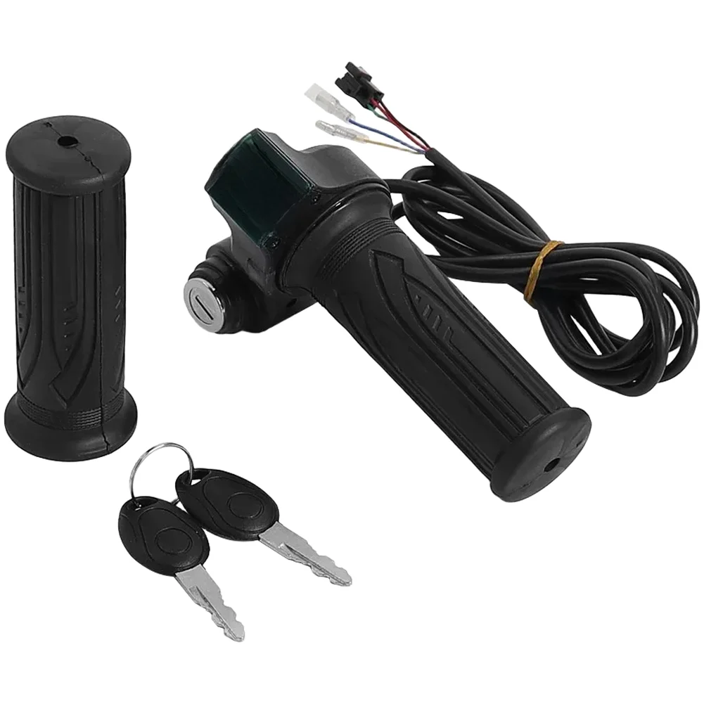 

Ручка управления скоростью электрического скутера с красным экраном, обеспечивающая четкую информацию о скорости и точную работу дроссельной заслонки.