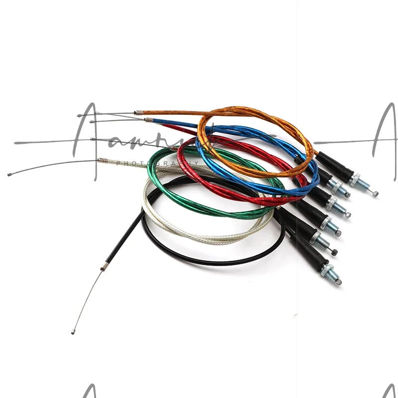 Universal Dirt Pit Bike Throttle Cable 950MM-1200MM Straight Connection Moto Cable for Motocross XR50 CRF50 CRF70 KLX110 125