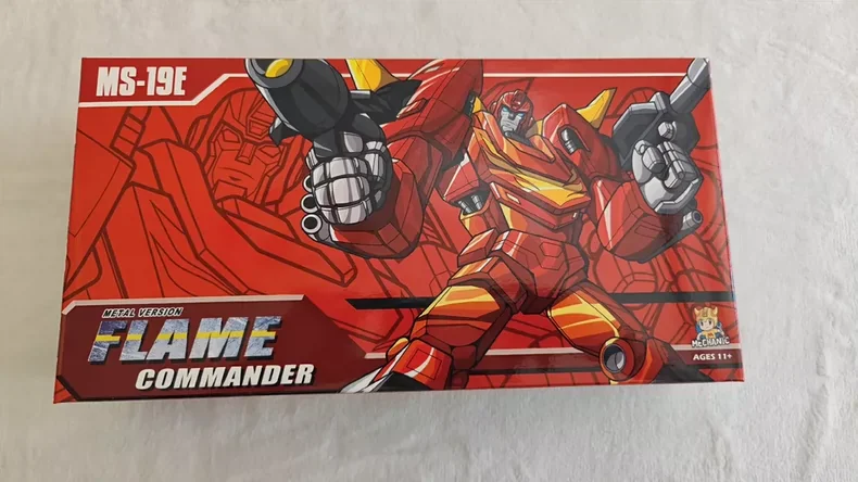 변환 MFT MS-19E MS19E Rodimus 프라임 메탈릭 페인트 플레이트 소규모 액션 피규어 모델 컬렉션 장난감 선물 재고 있음