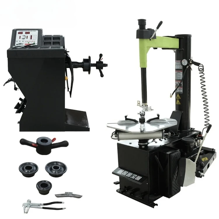 Hot Sale 13-24 Inches Universal Automatic Tyre Changer Wheel Balancer Combo Swing Arm Tire Changer For Sale