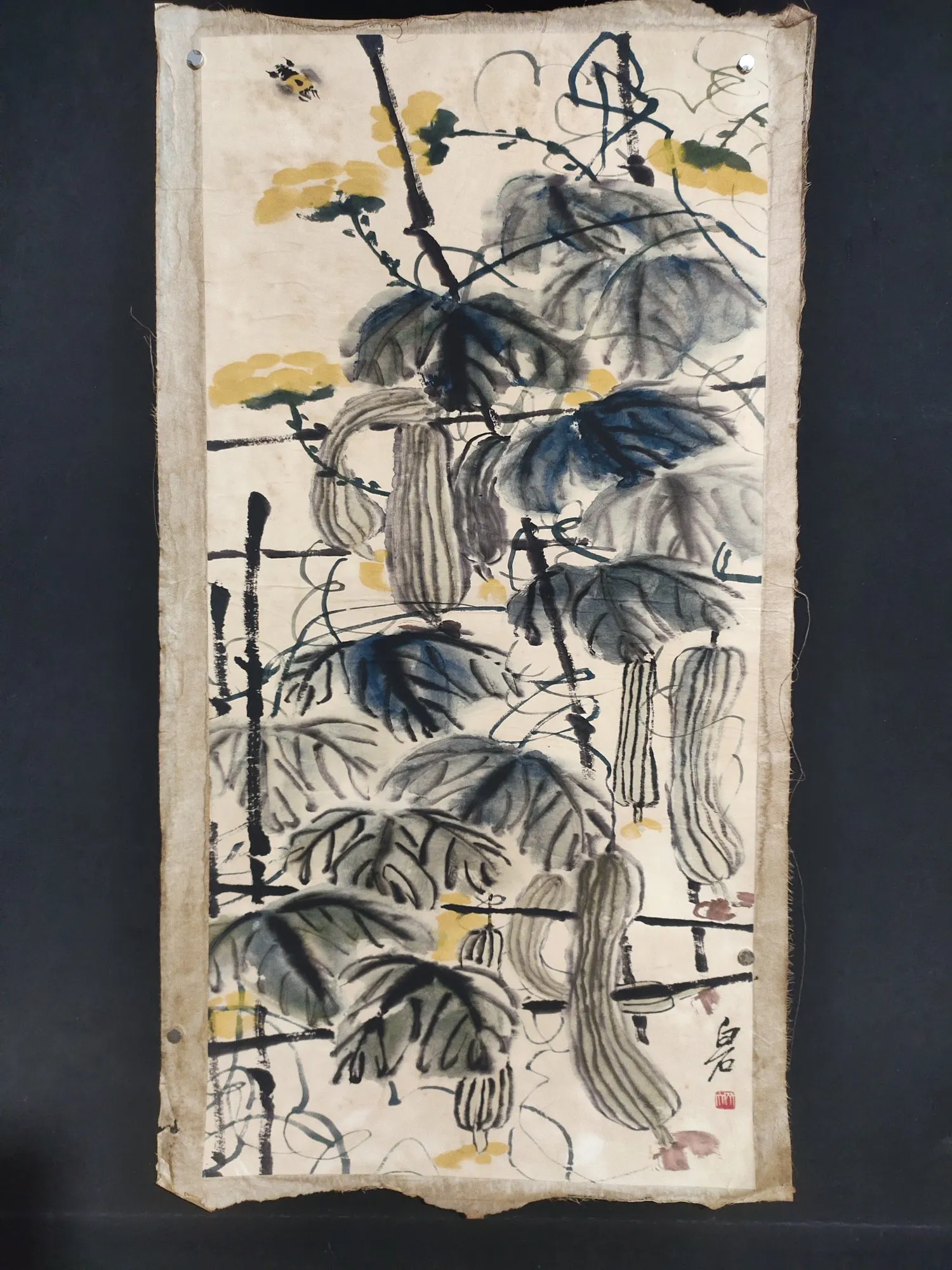 

Старинная стандартная бумага для рисования «Qi Baishi loofah»