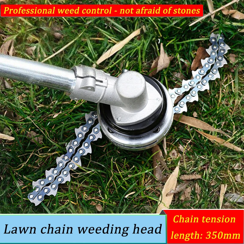

Garden Tools Universal 350mm Lawn Mower Chain Grass Trimmer Head Chain Brushcutter Garden Trimmer Grass Cutter Spare Parts Tools