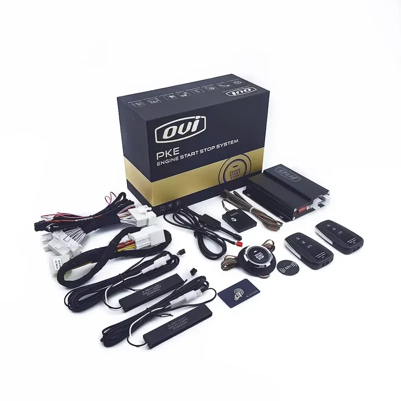 Canbus Alarm Keyless Smart Start System Pke Engine Start Stop For Fortuner