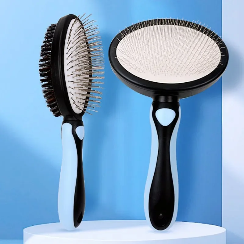 Dog Brush Massage Dogs Comb Dog Grooming Brush Long Teeth Comb for Dogs Hair Knot Open Pet Hair Remover Cat Brushes Pet Products