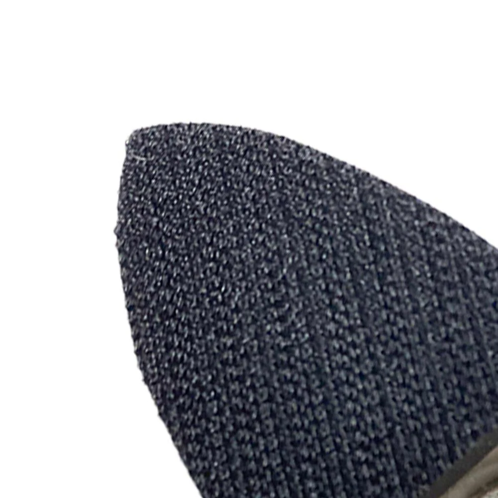 1/2pcs Triangular Sand Disc 38*86mm Oscillating Tool Sanding Disc Sanding Finger Pad Triangle For Sanding Woods
