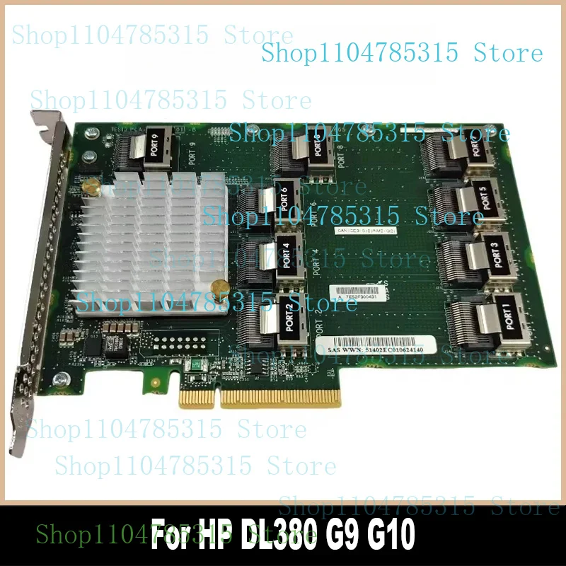 

​ ​ ​ ​ ​ ​ AEC-83605 для HP DL380 G9 G10, 9-портовая карта расширения SAS 727253 -001 727252 -001 727252 -002 876907 -001 761879 -001