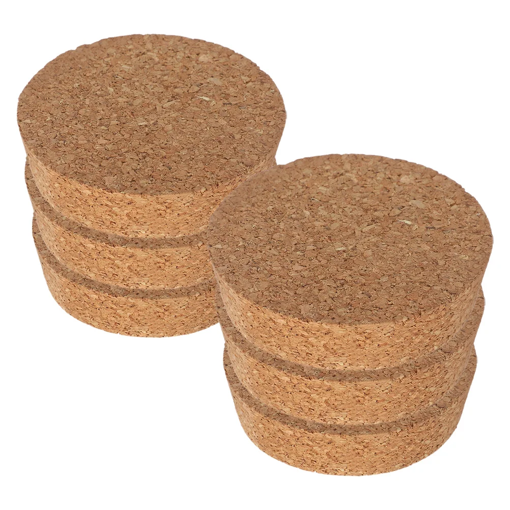 

6pcs Water Propagation Vase Cork Stopper Wood Lid For Glass Flower Vase Mason Jar Planter Hydroponic Terrarium Succulent Decor