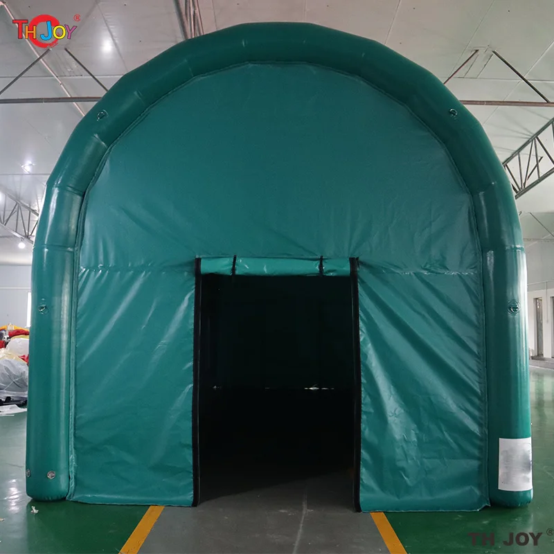 8X4X4mh Airtight PVC Inflatable Garage Water Proof Car Hangar Dome Tent For Outdoor Event