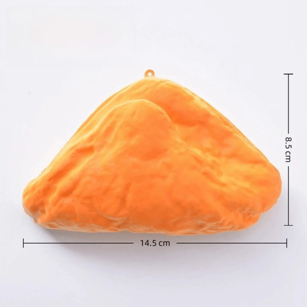 Creative PU Squishy Food Toy Stress Relief Bread Slow Rebound Toy Toast Donuts Simulation Bread Photography Props