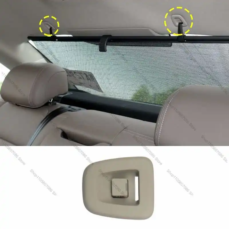 Suitable for Logo Peugeot 508 Citroen C5 Inner Top Clip Rear Ceiling Fixed Buckle Sunshade Hook
