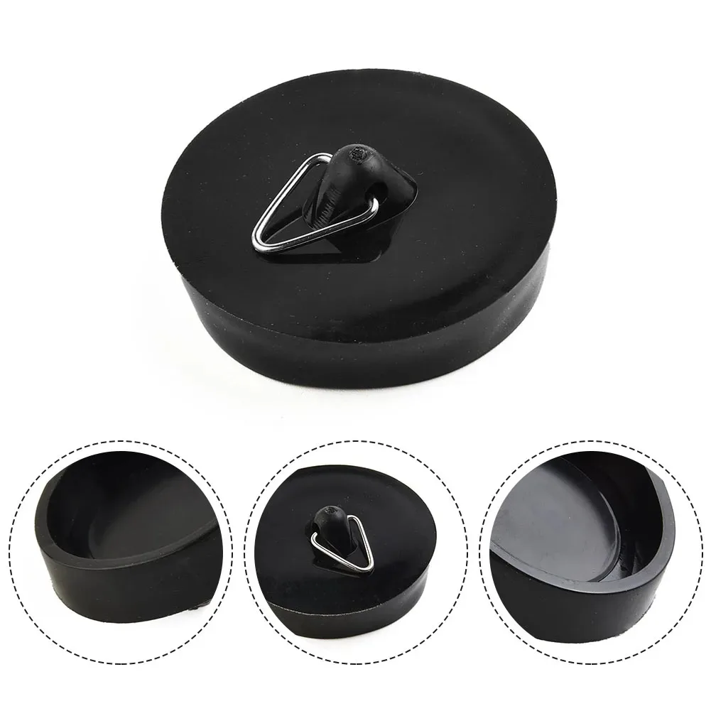 Rubber Bathtub Drain Plug Mop Sink Drain Plug Kitchen Sink Seal Plug Balcony Laundry Sink Plug Proof Plug Bathroom Supplies