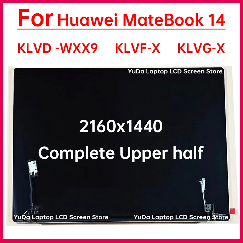 

14-дюймовый сенсорный экран для Huawei MateBook14 KLVD-WXX9 KLVF-X KLVG-X, ЖК-панель в сборе, верхняя часть, замена, 2160x1440